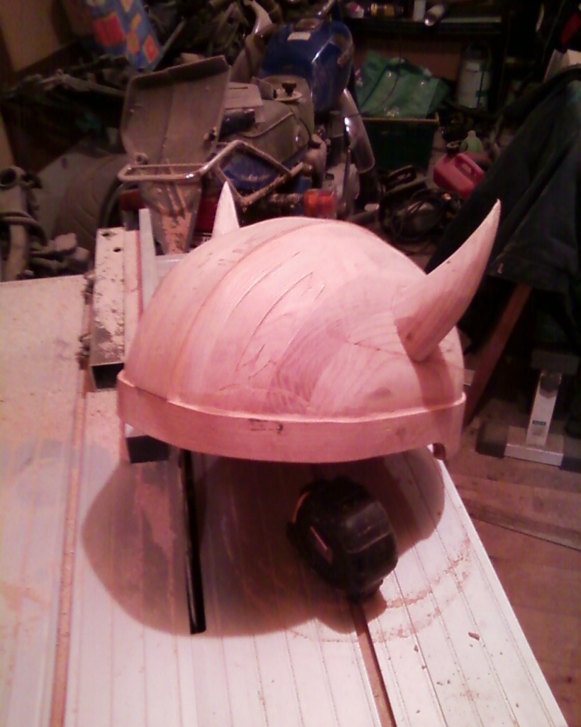 Wooden Skid Lid 